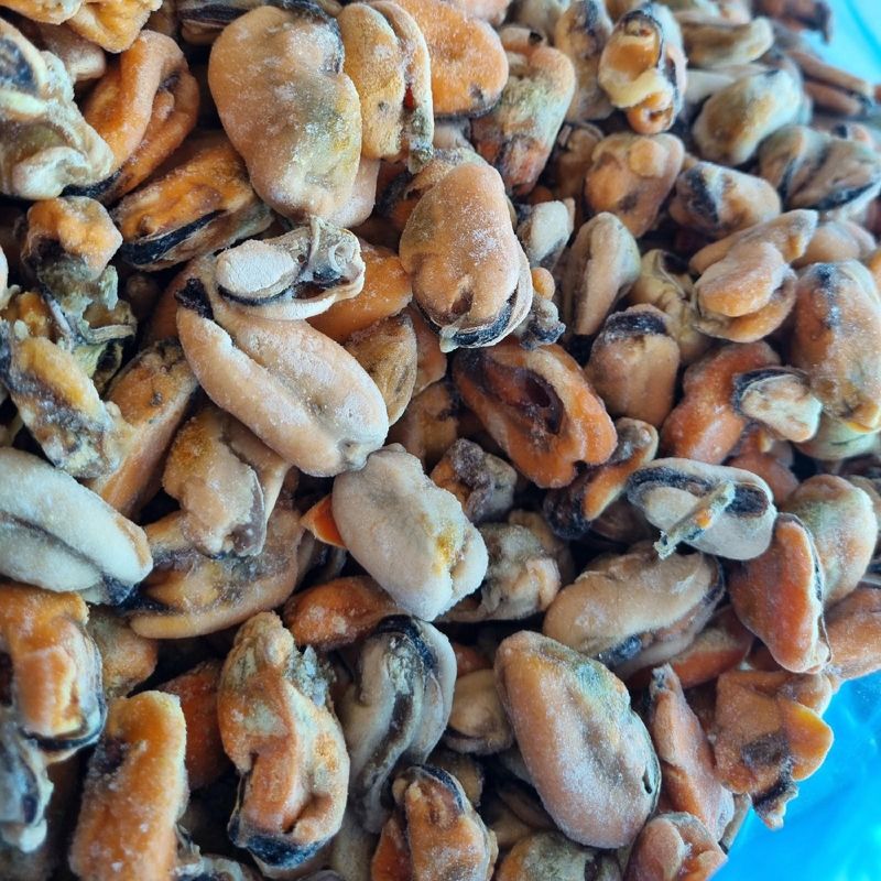 Мясо мидий не крупное 