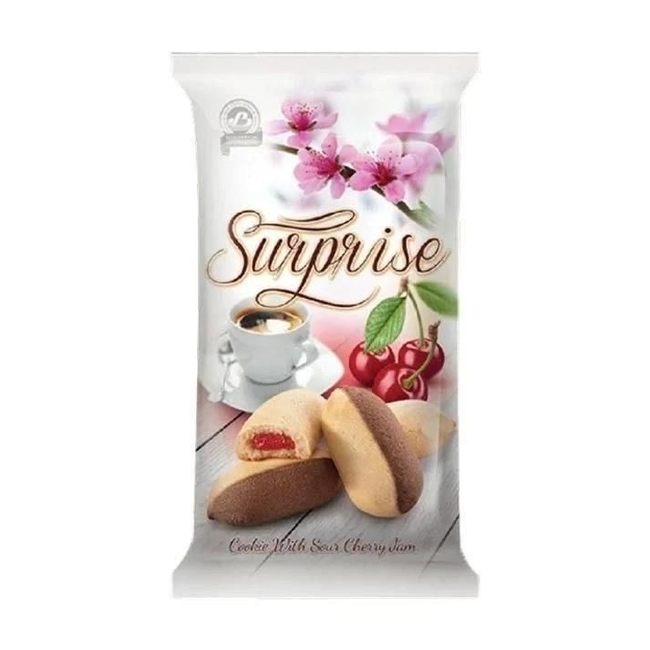 Печенье Surprise дабл с вишнёвой начинкой Азербайджан 