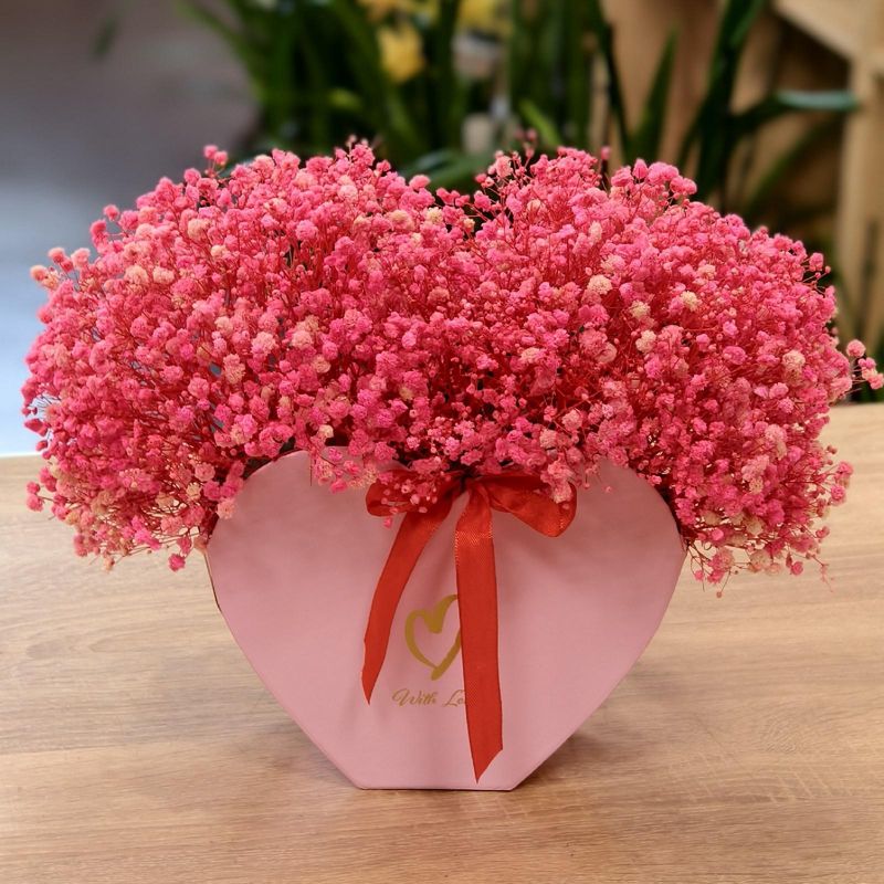 Композиция в коробке Сердце ❤️ 