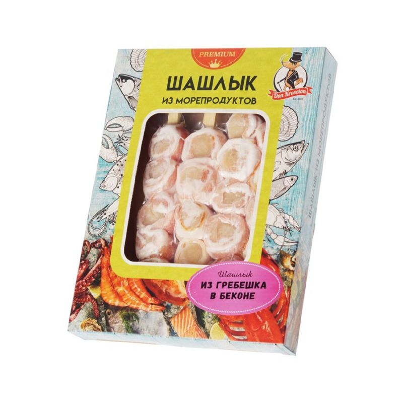 ШАШЛЫЧКИ ИЗ ГРЕБЕШКА В БЕКОНЕ 🥓 