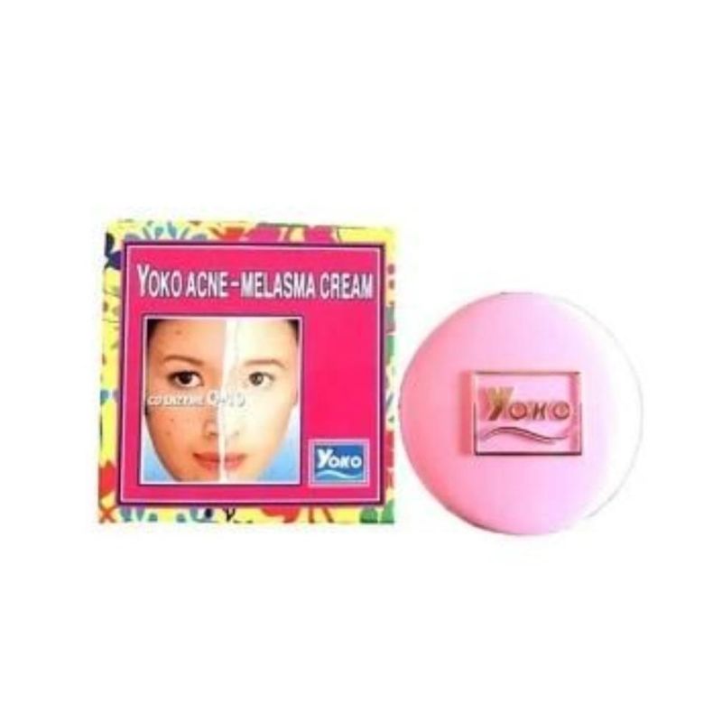 Отбеливающий крем против пигментации и акне с Коэнзимом Q10 Yoko 