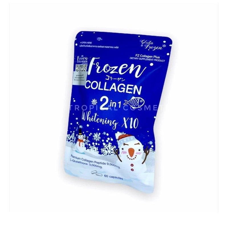 Питьевой коллаген с добавлением глутатиона для сияния кожи и волос Gluta Frozen 